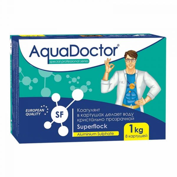 AquaDoctor SuperFlock Коагулянт длит. действия 1 кг