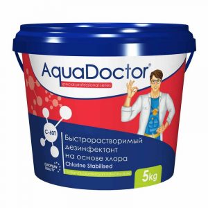 AquaDoctor C-60T хлор-шок в таблетках 5 кг