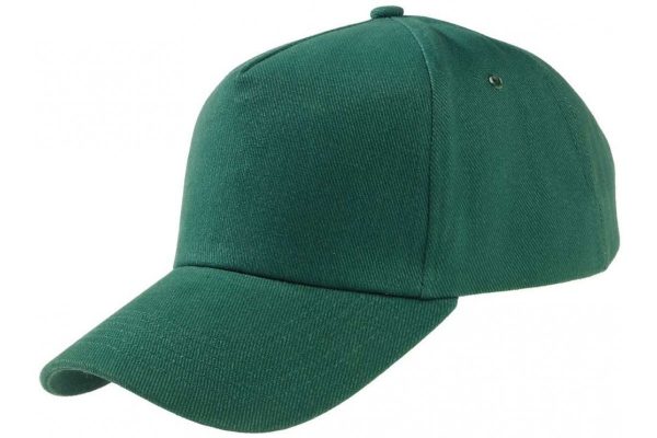 Кепка-бейсболка, цвет: зелёный (размер регулирируемый)