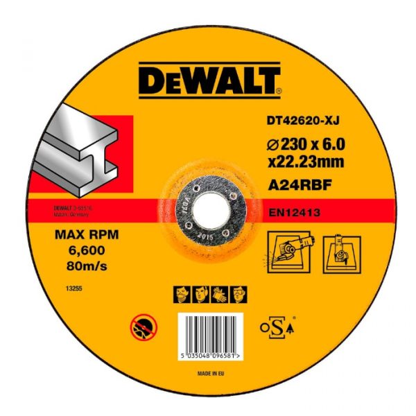 диск DeWalt обдирочный DT 42620